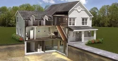 Особенности строительства цокольного этажа и подвала. 02