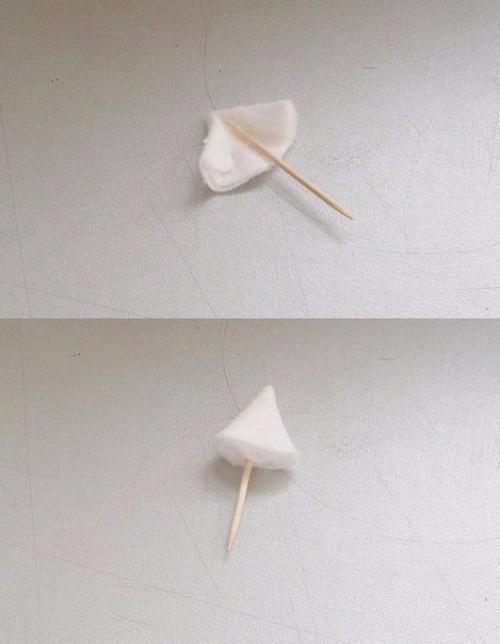 Ангелочки из ватных дисков. 04