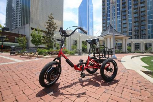 3-х колёсный электровелосипед для взрослых. 04