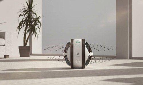 Концепт автоматического уборщика Mab, состоящего из 908 миниатюрных роботов. 01