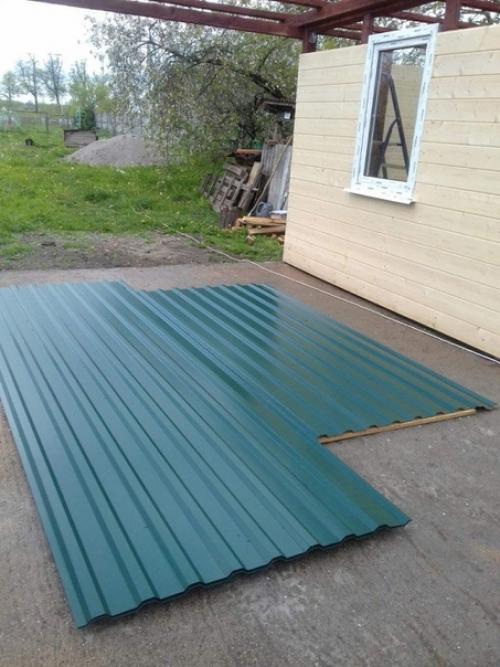 Навес для авто и хоз. 05