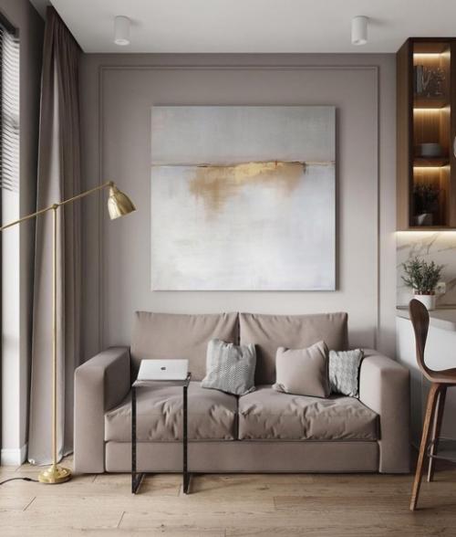 Оцените дизайн - проект кухни - гостиной. 02