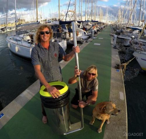 Установка для очистки водоёмов. 03