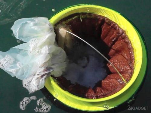 Установка для очистки водоёмов. 02