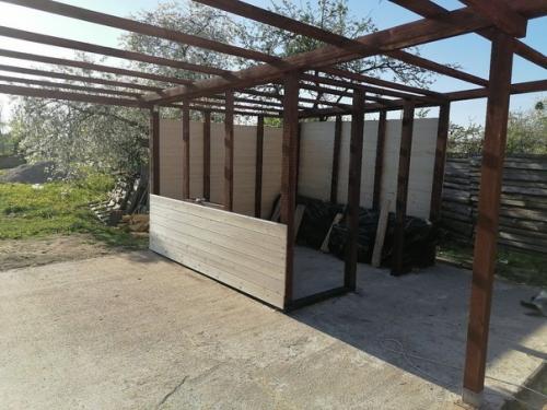 Навес для авто и хоз. 07