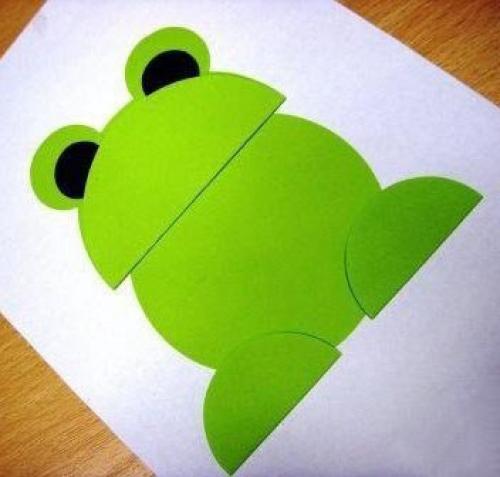 Аппликация из кружочков. 02