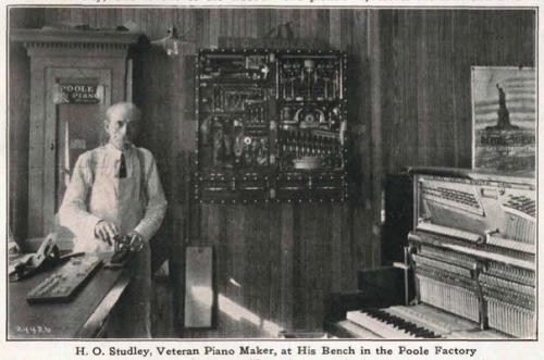 Генри стадли был на все руки мастер - плотник, каменщик, настройщик роялей и органов. 08