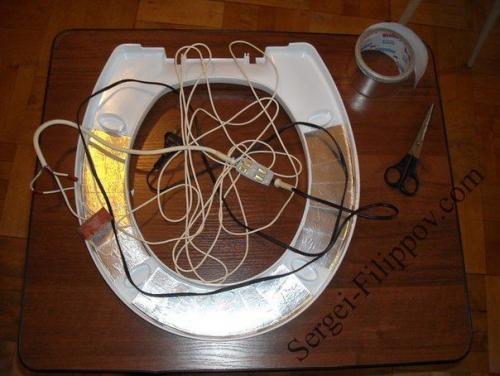 Стульчак для дачного туалета с подогревом. 06 Стульчак для дачного туалета с подогревом. 06