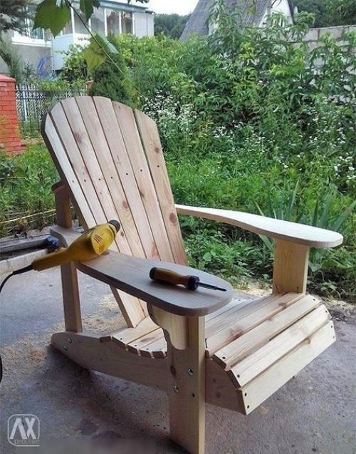 Адирондак: кресло для отдыха на даче своими руками. 09 Адирондак: кресло для отдыха на даче своими руками. 09