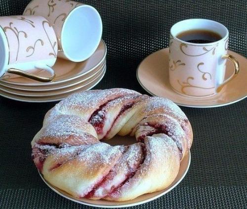 Клюквенные веночки?  Ингредиенты: 05