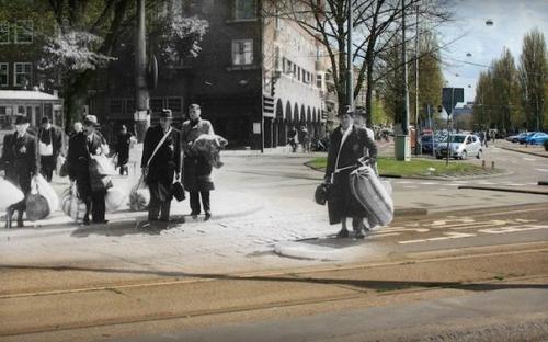 Настоящее и прошлое Амстердама слились воедино на изображениях, созданных дизайнером Майклом данкаартцем. 06