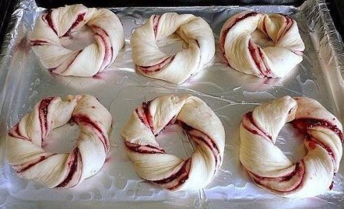 Клюквенные веночки?  Ингредиенты: 01