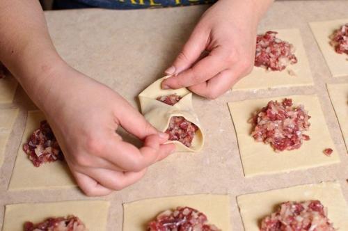 Манты по-домашнему. Ингредиенты: 04