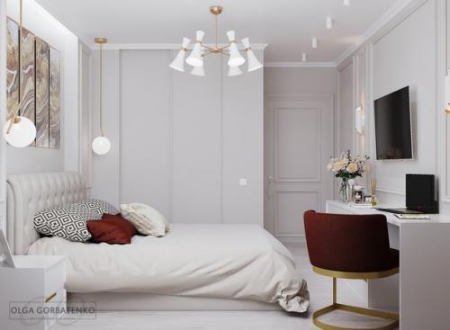 Проект светлой спальни. 05