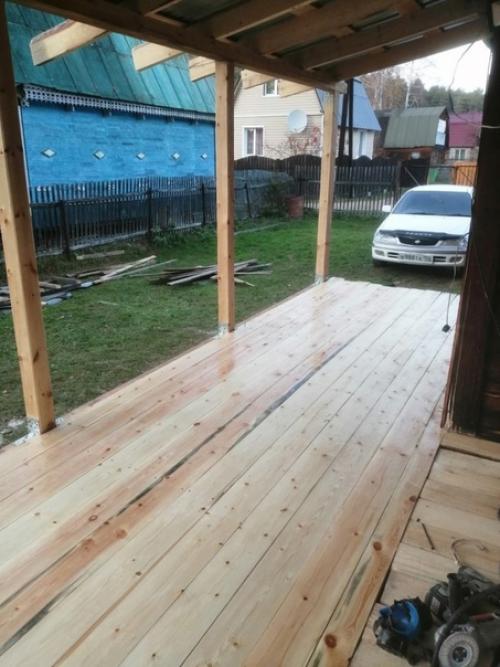 Поделюсь своими фото: летняя терраса. 07