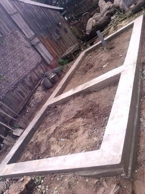 Пошаговое строительство моей баньки. 02