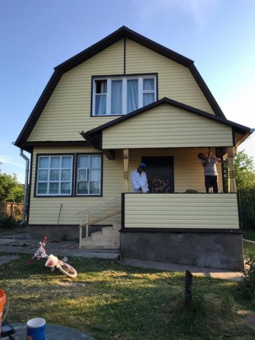 В прошлом году привела в порядок дом. 08