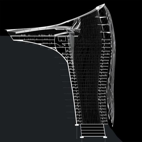 Отель, похожий на космический корабль. 07