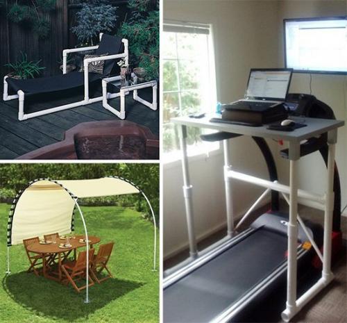 Лайфхаки из пластиковой трубы. Полезные идеи: дачные поделки из пластиковых труб.