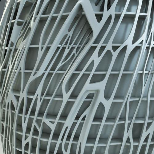 Отель, похожий на космический корабль. 06