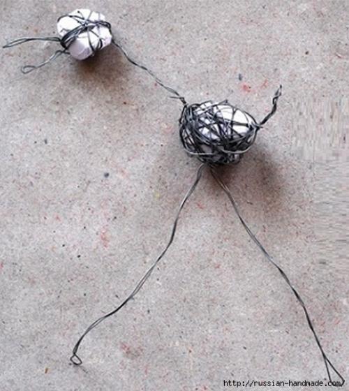 Мы мастерим аисты своими руками. 01