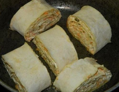 Хрустящая закуска.  Ингредиенты: 04