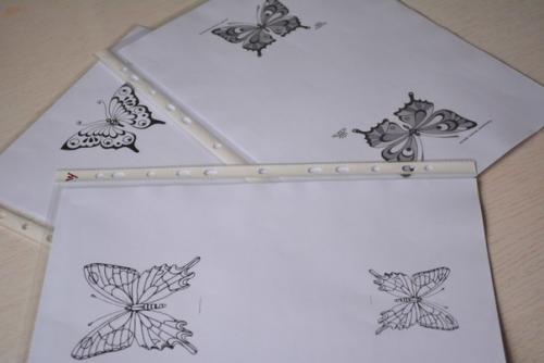 Как я шоколадных бабочек делаю. 01