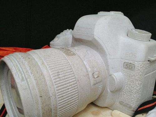 Каменный фотоаппарат Canon EOS 5D Mark II с объективом EF 35mm f/1. 01