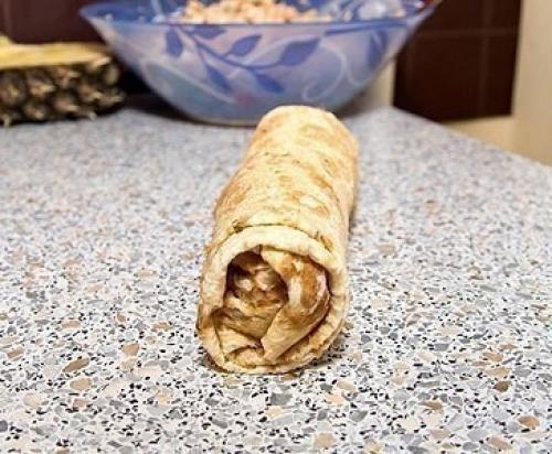 Шаверма. Ингредиенты: Куриная грудка (или другое мясо) - 1 шт. 07 Шаверма. Ингредиенты: Куриная грудка (или другое мясо) - 1 шт. 07