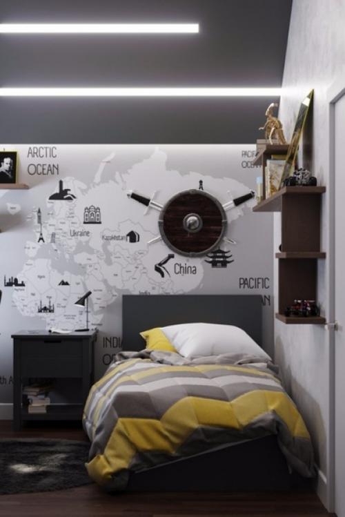 Комната современного викинга. 01