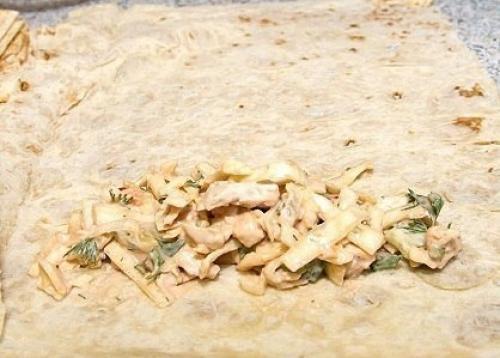 Шаверма. Ингредиенты: Куриная грудка (или другое мясо) - 1 шт. 06 Шаверма. Ингредиенты: Куриная грудка (или другое мясо) - 1 шт. 06