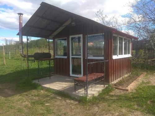 Мангал из газового баллона с добавлением элементов ковки. 02