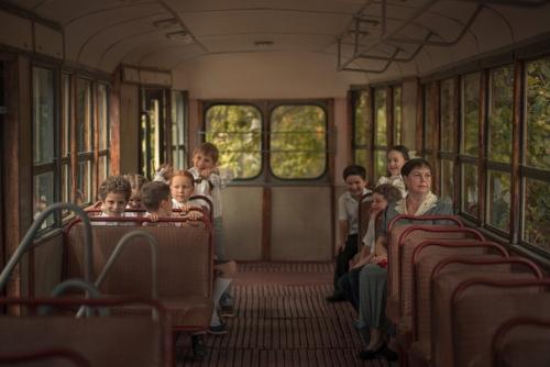 Кто-нибудь помнит такую атмосферу, когда куда-то едешь с классом? 05