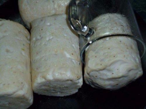 Варёная колбаса в кружке. 04 Варёная колбаса в кружке. 04