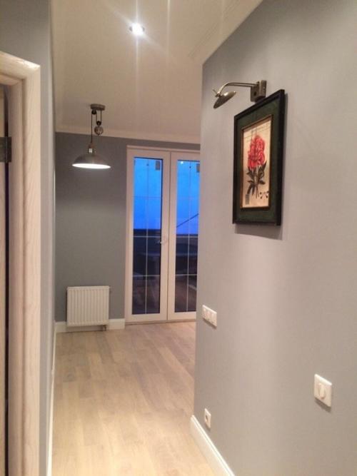 Кухня в серых тонах, 9 кв. 02