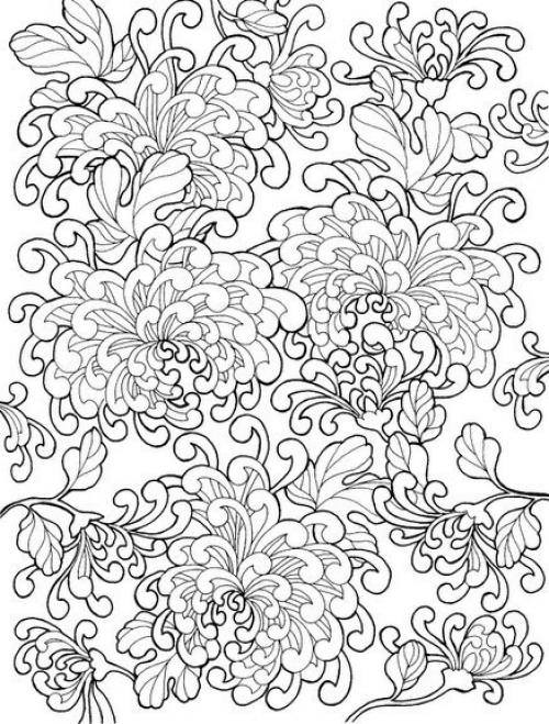 Раскраски антистресс.  Креативные_идеи@m_Lifehack. 04