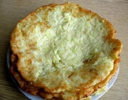 Закусочный торт из кабачков. 03