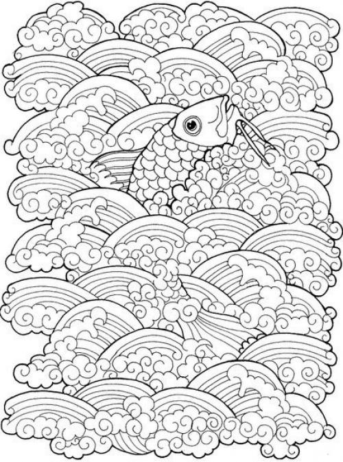 Раскраски антистресс.  Креативные_идеи@m_Lifehack. 05