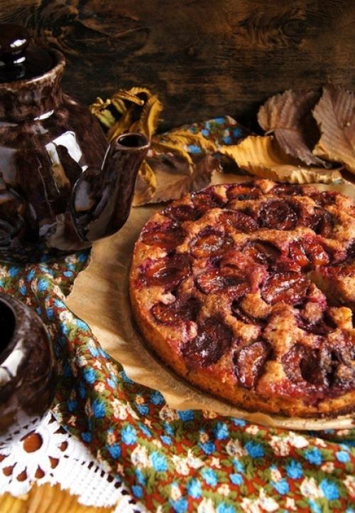 Сливовый пирог по рецепту из газеты The New York Times. 04 Сливовый пирог по рецепту из газеты The New York Times. 04