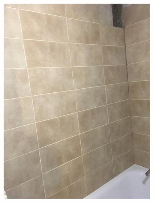 Подписчик поделился своим ремонтом в ванной, который сам делал впервые. 07