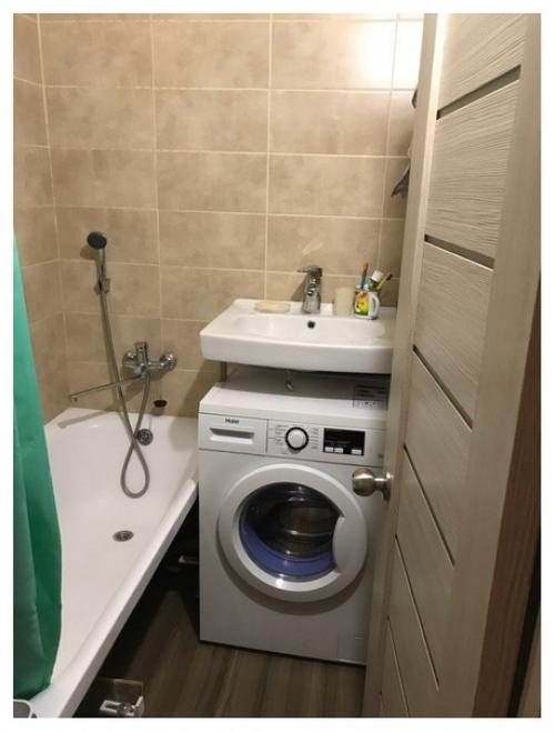 Подписчик поделился своим ремонтом в ванной, который сам делал впервые. 09