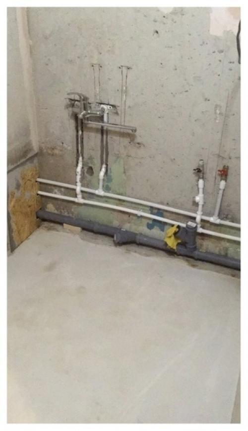 Подписчик поделился своим ремонтом в ванной, который сам делал впервые. 03