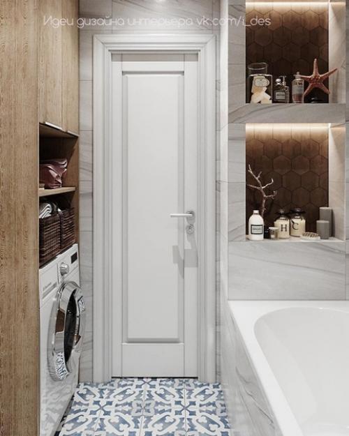 Как вам проект небольшой ванной комнаты? 03