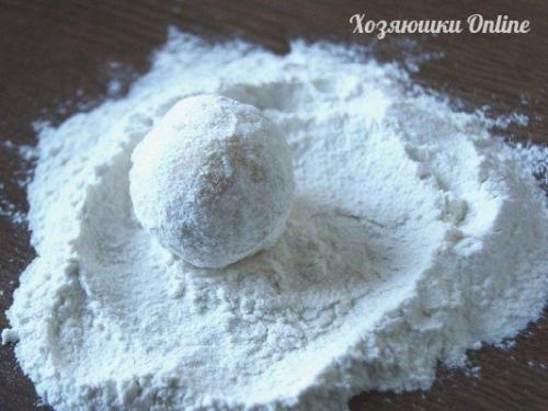 Сырные шарики жареные с чесноком. 06