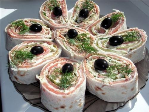 Акуски из лаваша. 02