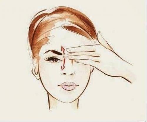 Массаж против морщин. 02