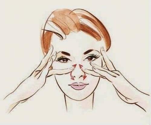 Массаж против морщин. 07