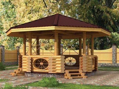 Чем беседка от перголы и навеса отличается? 02