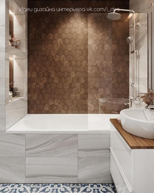 Как вам проект небольшой ванной комнаты? 02