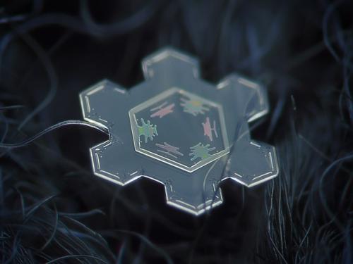 Потрясающие макрофотографии снежинок. 05